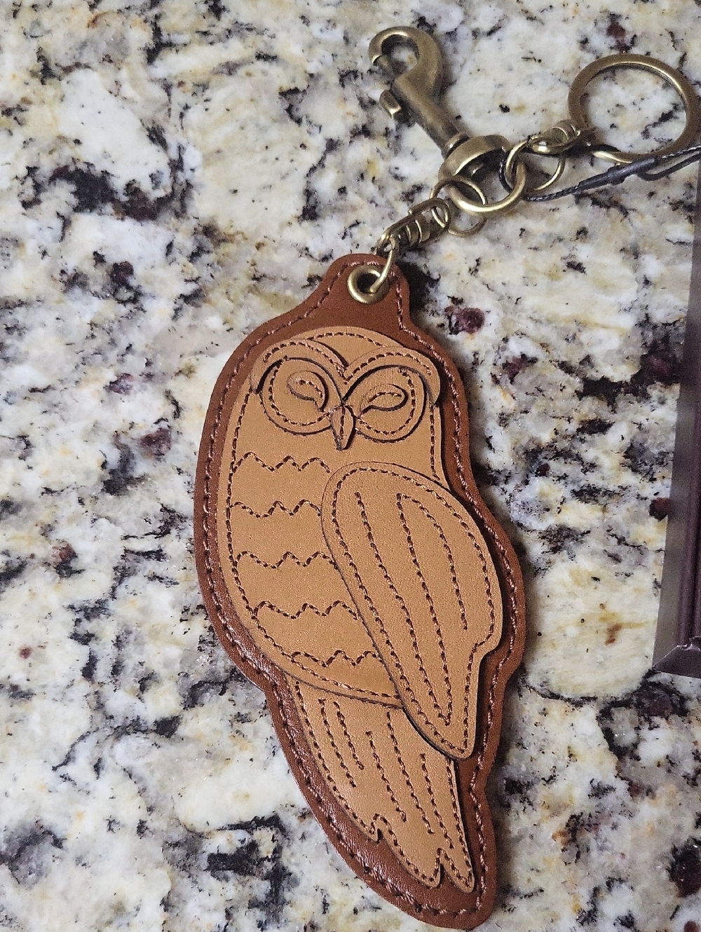 Patricia Nash Owl Key Fob